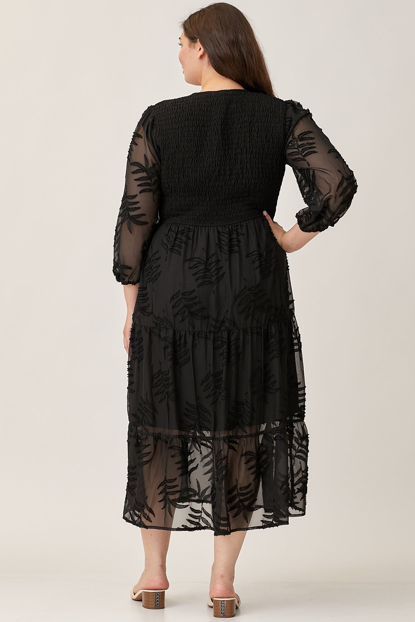 The "Every Occasion" Black Midi Dress (Curvy)