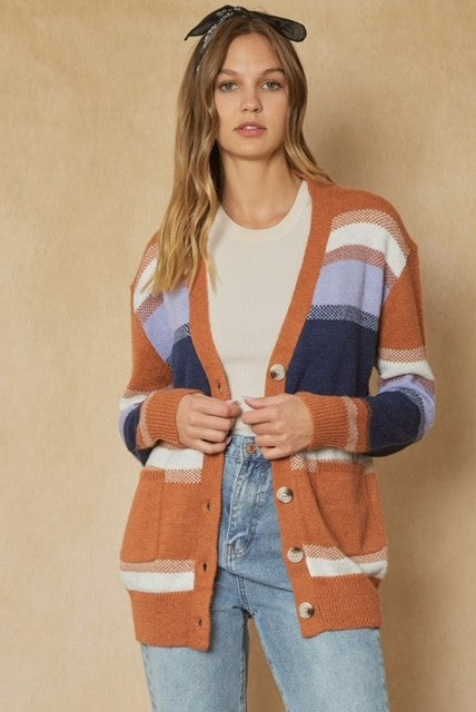 Striped Fall Sweater