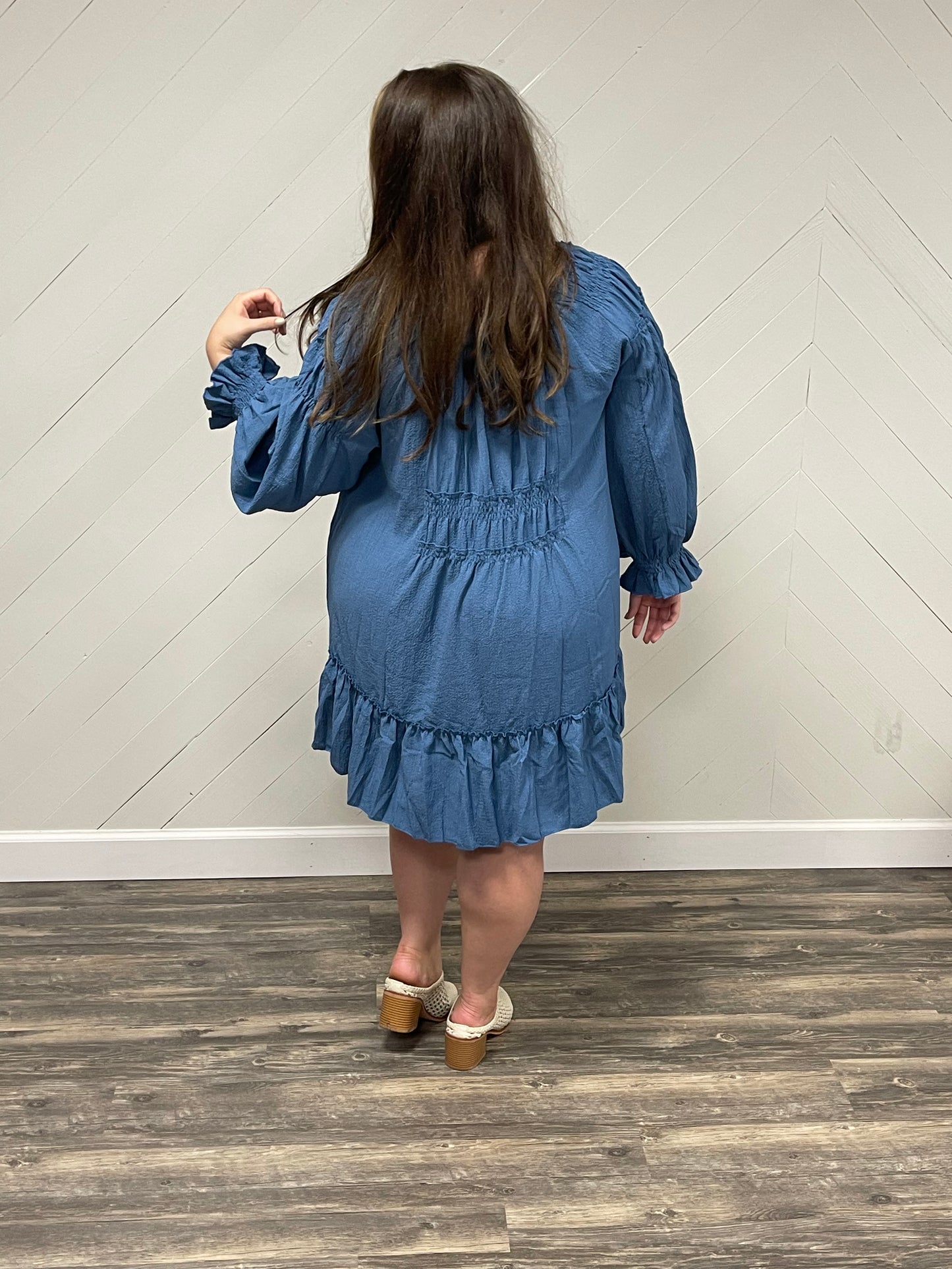 2 COLORS - Unique Fabric Dress/Tunic