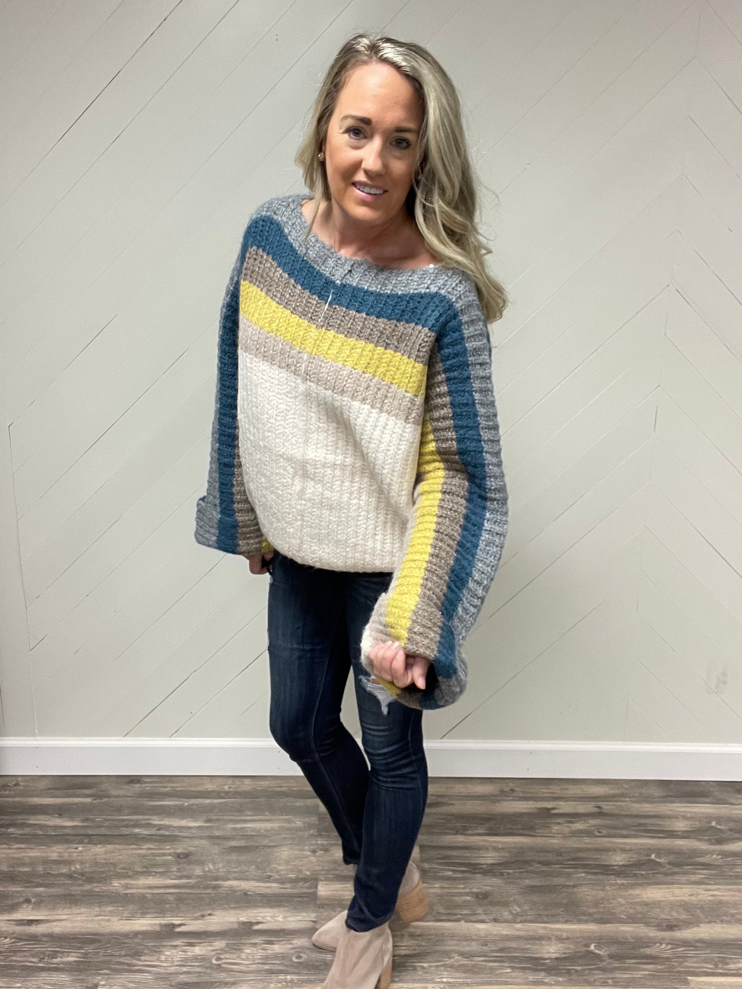 Thick Wide-Neck Sweater